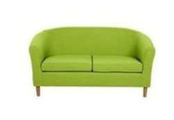 ColourMatch Regular Fabric Tub Sofa - Apple Green